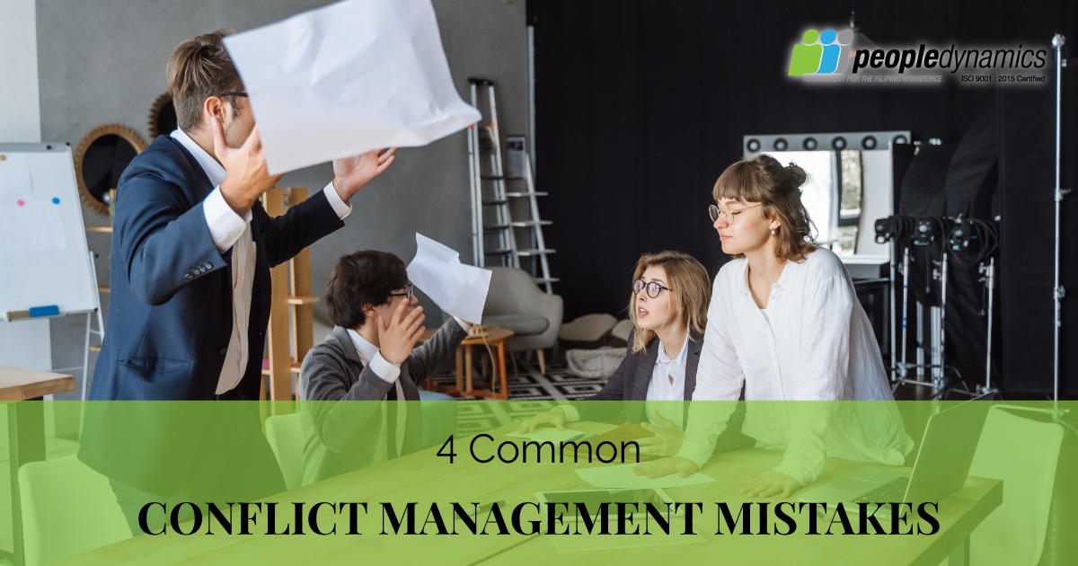 4 Common Conflict Management Mistakes