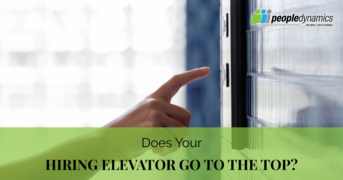 Does Your Hiring Elevator Go to the Top?