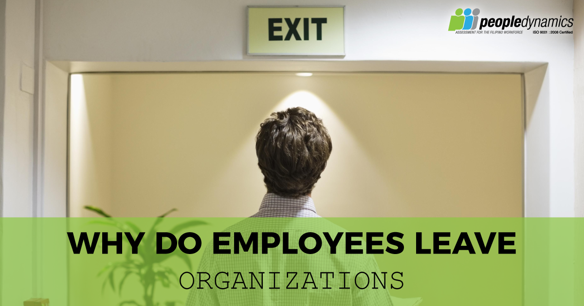 Why Do Employees Leave Organizations?
