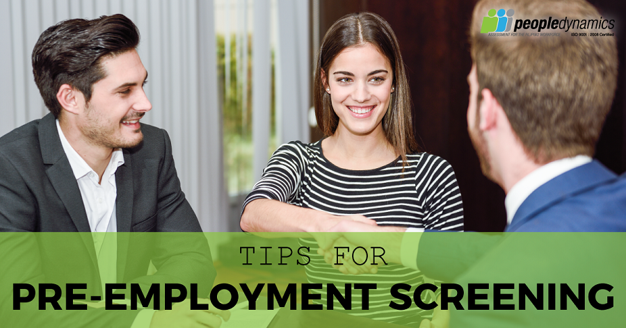 Tips for Pre-Employment Screening