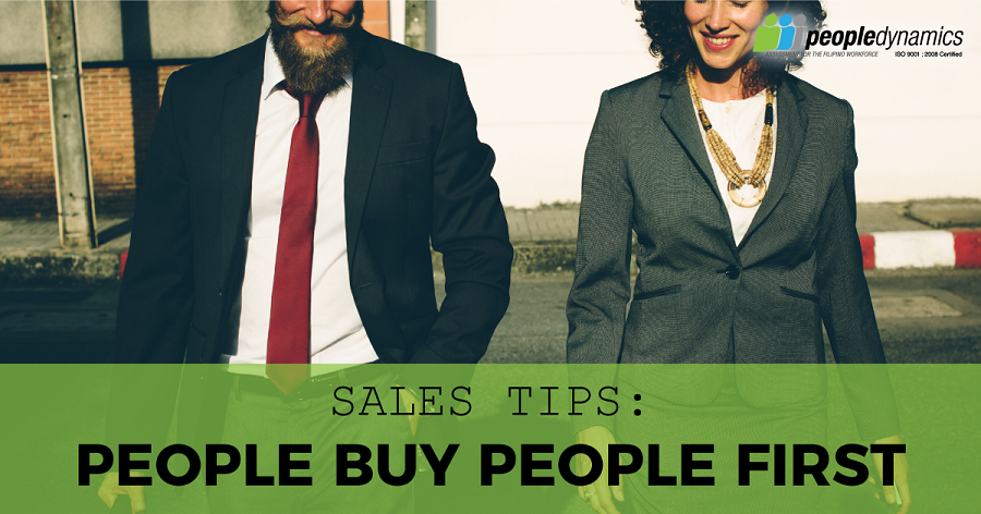 Sales Tips: People Buy People First