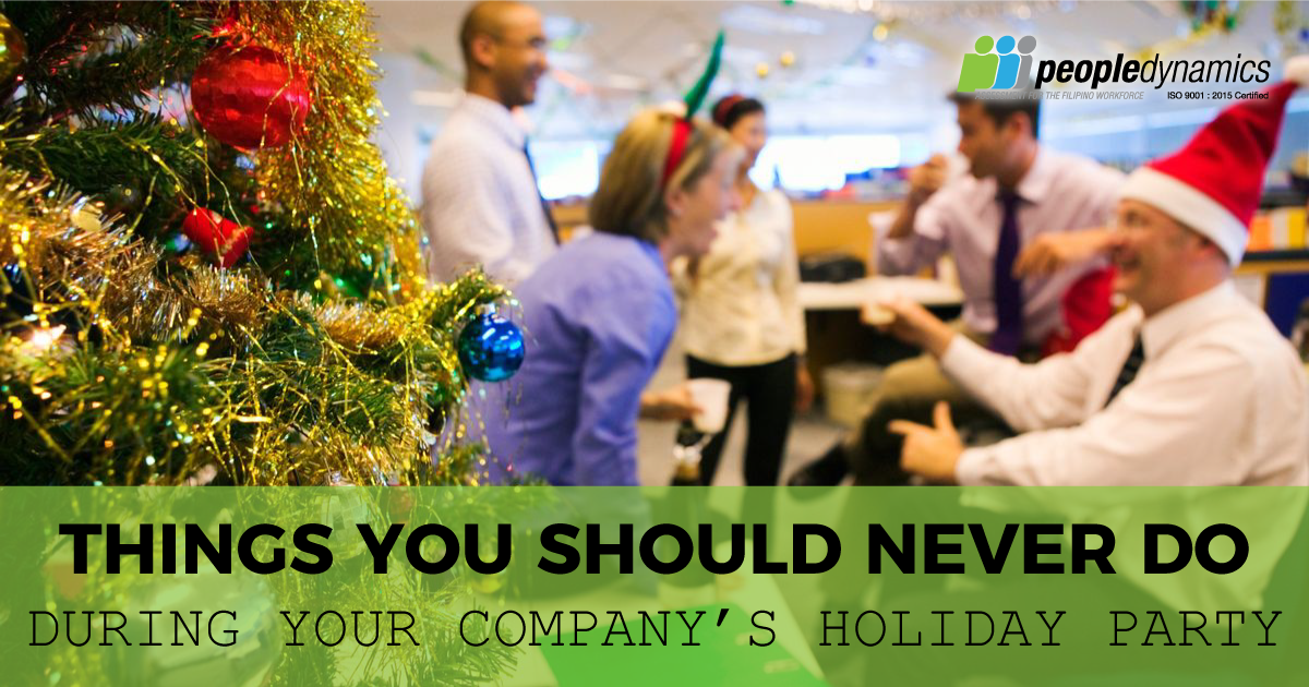 Company Holiday Party Don'ts: Things You Should Never Do During Your Company's Holiday Party