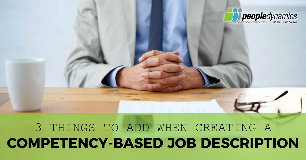 3 Things to Add When Creating a Competency-Based Job Description