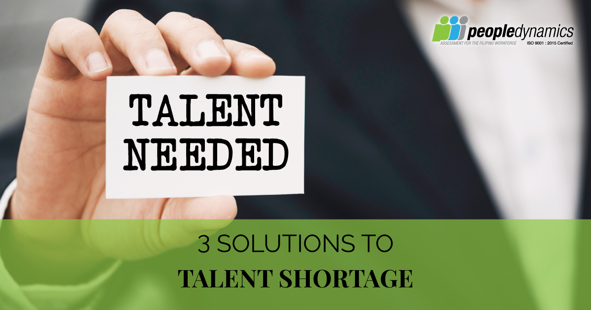 3 Solutions to Talent Shortage