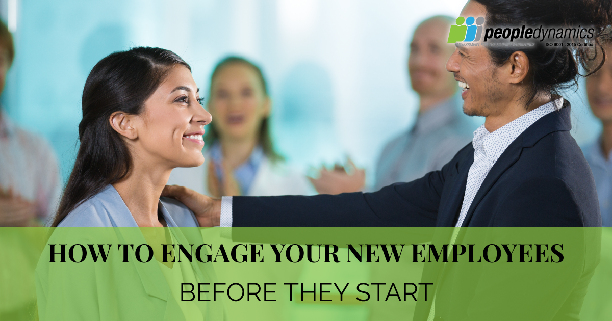 How to Engage Your New Employees Before They Start