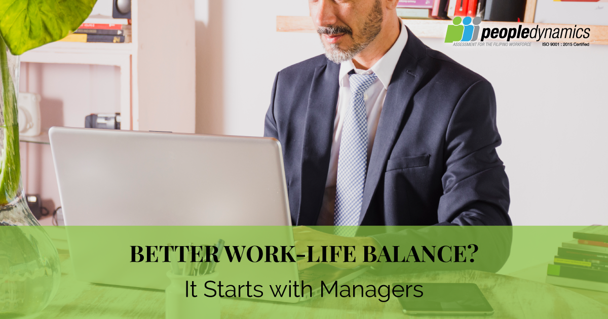 Better Work-Life Balance? It Starts with Managers