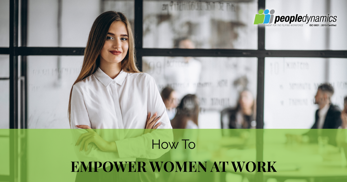 How to Empower Women at Work