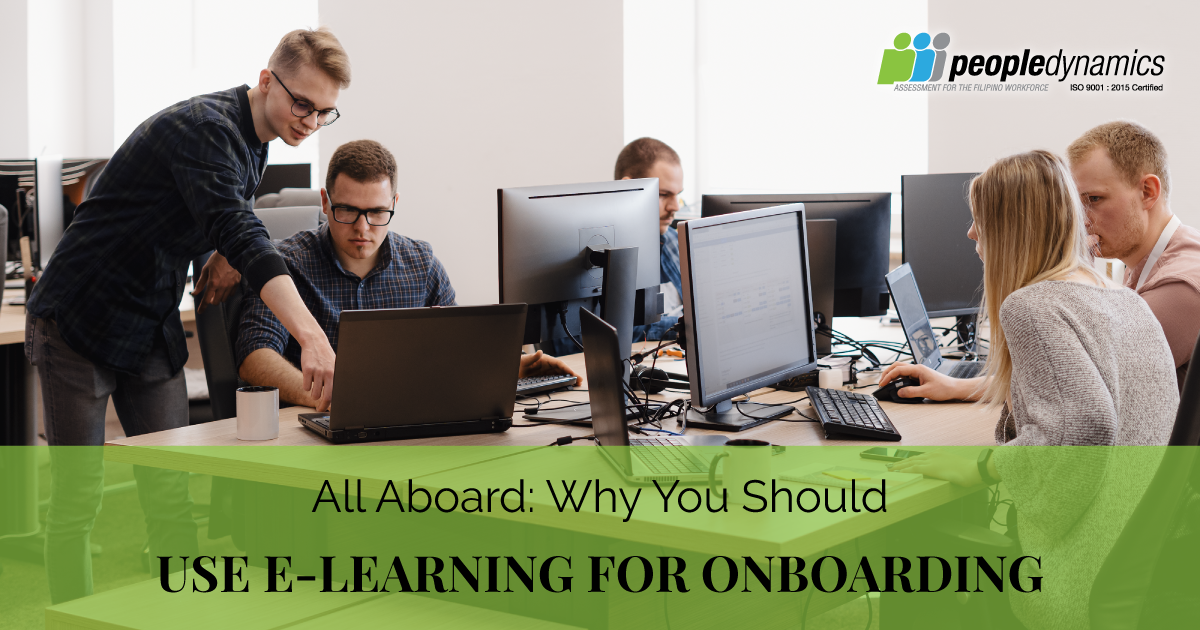 All Aboard: Why You Should Use E-Learning for Onboarding