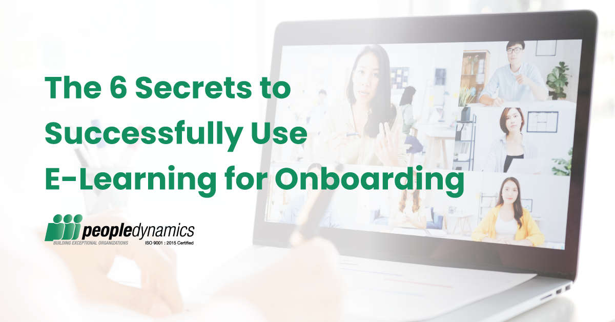 All Aboard: The 6 Secrets to Successfully Use E-Learning for Onboarding
