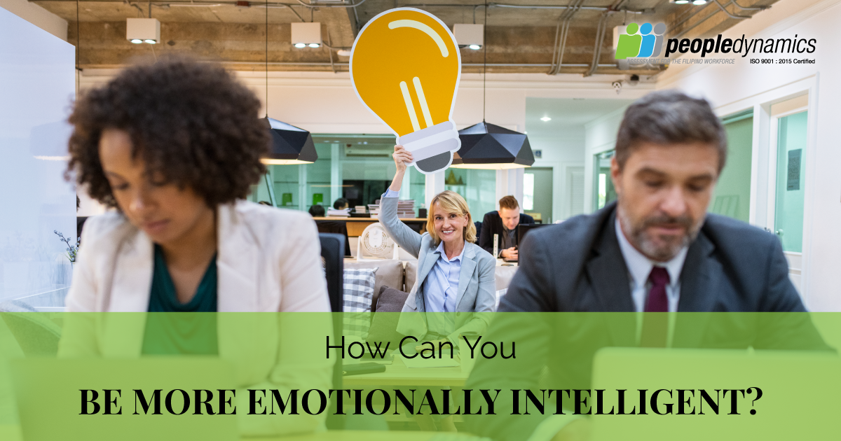 How can you be more emotionally intelligent?