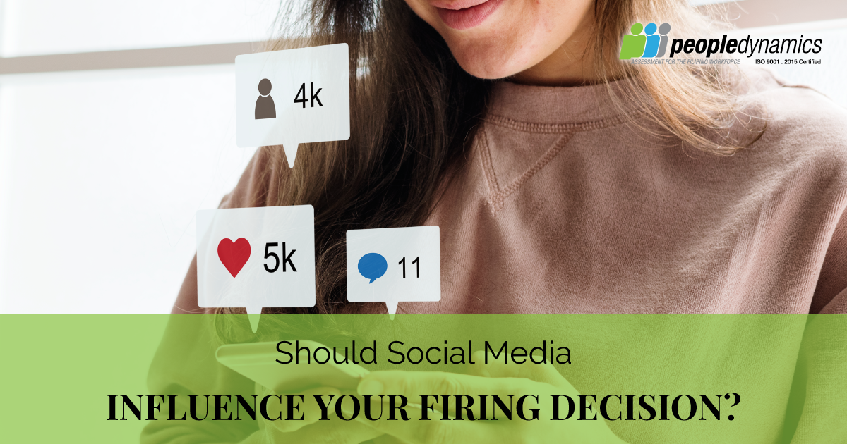 Should Social Media Influence Your Firing Decision?