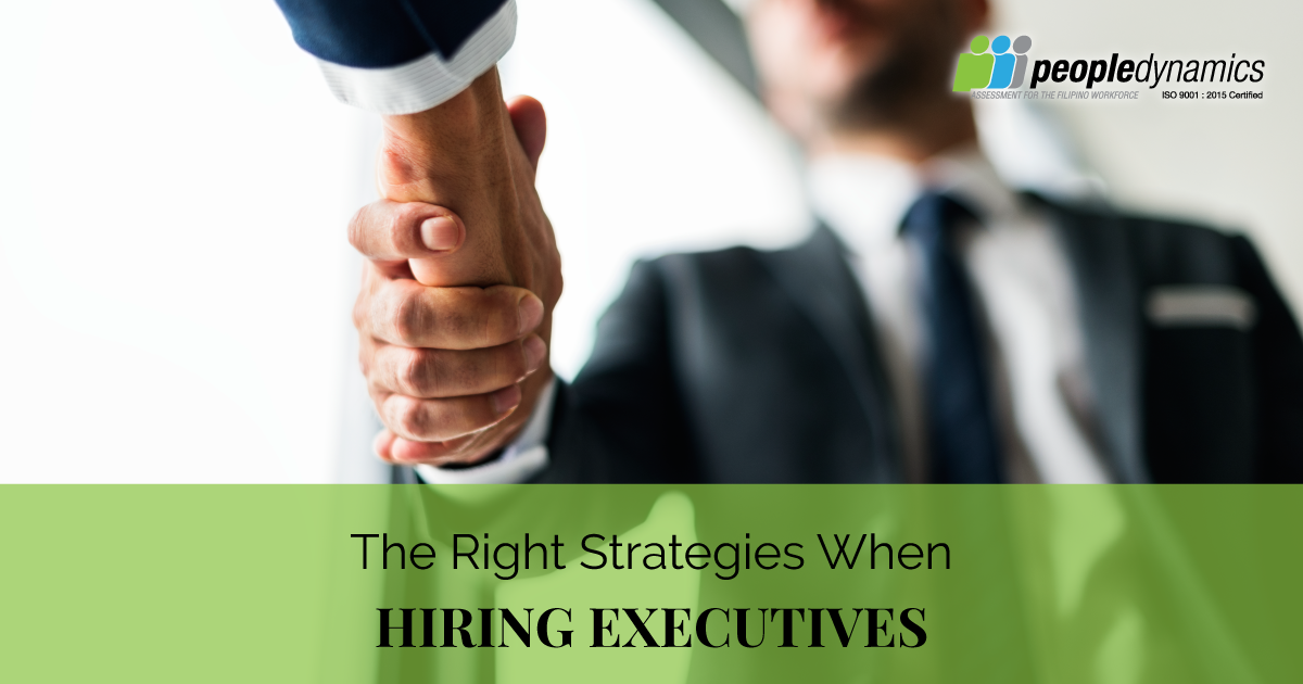 The Right Strategies When Hiring Executives
