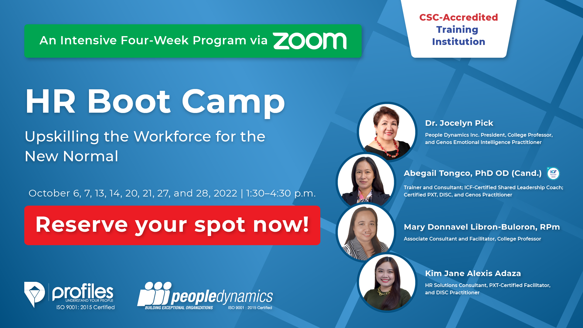 HR Boot Camp: Upskilling the Workforce for the New Normal